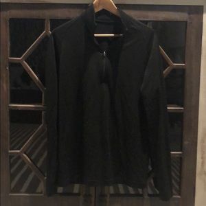 Lululemon Black Metal Vent Tech Half Zip